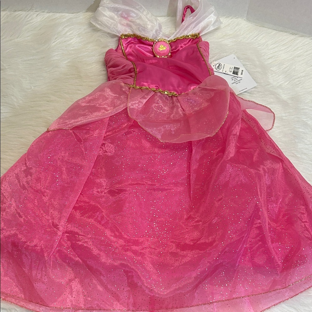 Disney Pink Sparkle Princess Costume dress 
NWT Size 4 MSRP $50